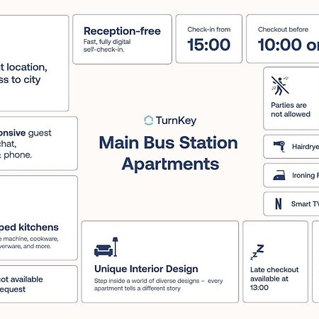 Turnkey I Main Bus Station Apartments プラハ エクステリア 写真